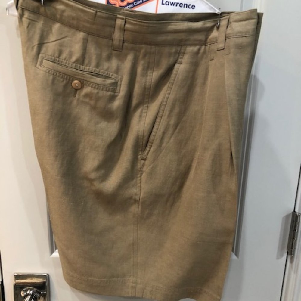 Joseph Abboud silk/linen shorts